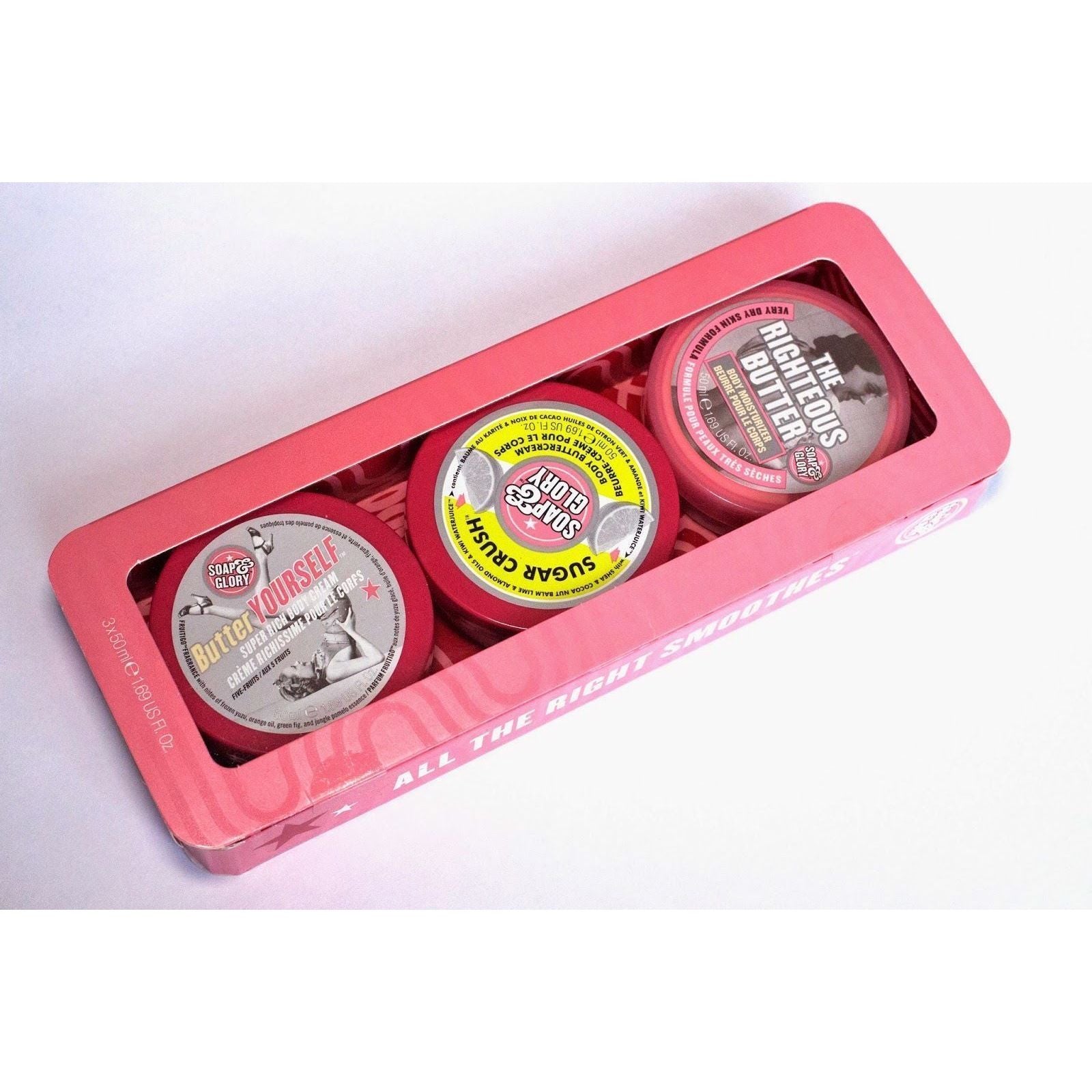 ALL THE RIGHT SMOOTHES CREAMS SET - 3x 50ML