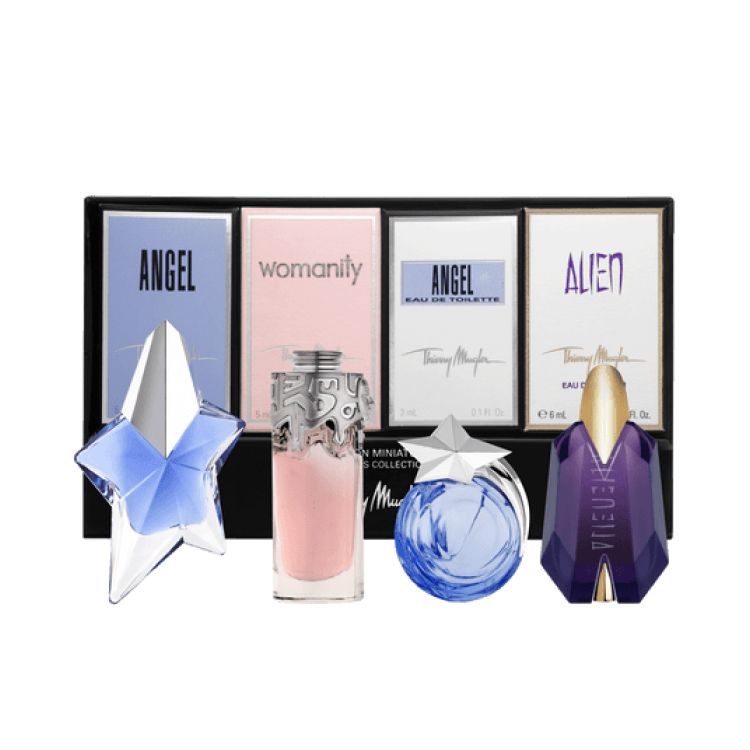 ANGEL EDT 3ML,ALIEN EDP 6ML WOMANITY EDP 5ML, ANGEL EDP5ML